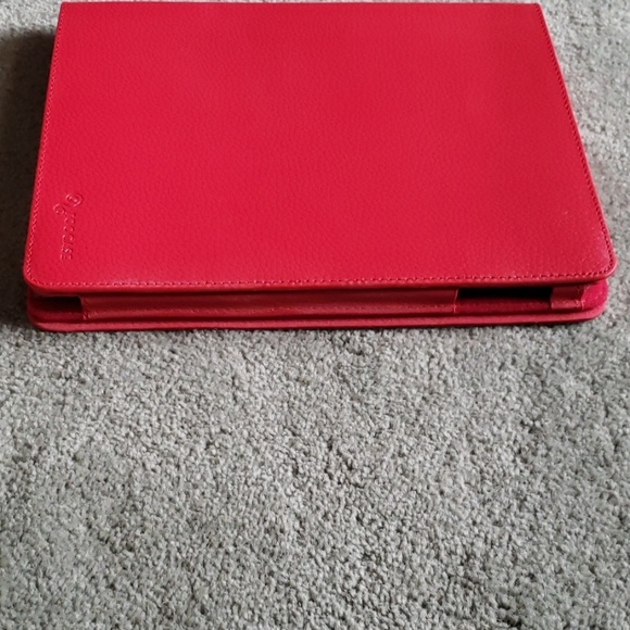 NWOT Roocase red leather iPad 2 case - Picture 6 of 7